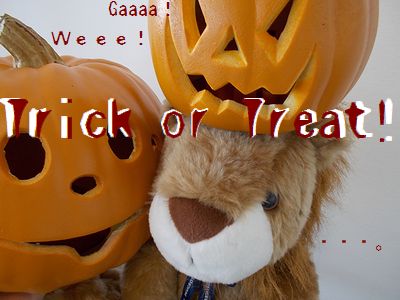 Trick or Treatの季節