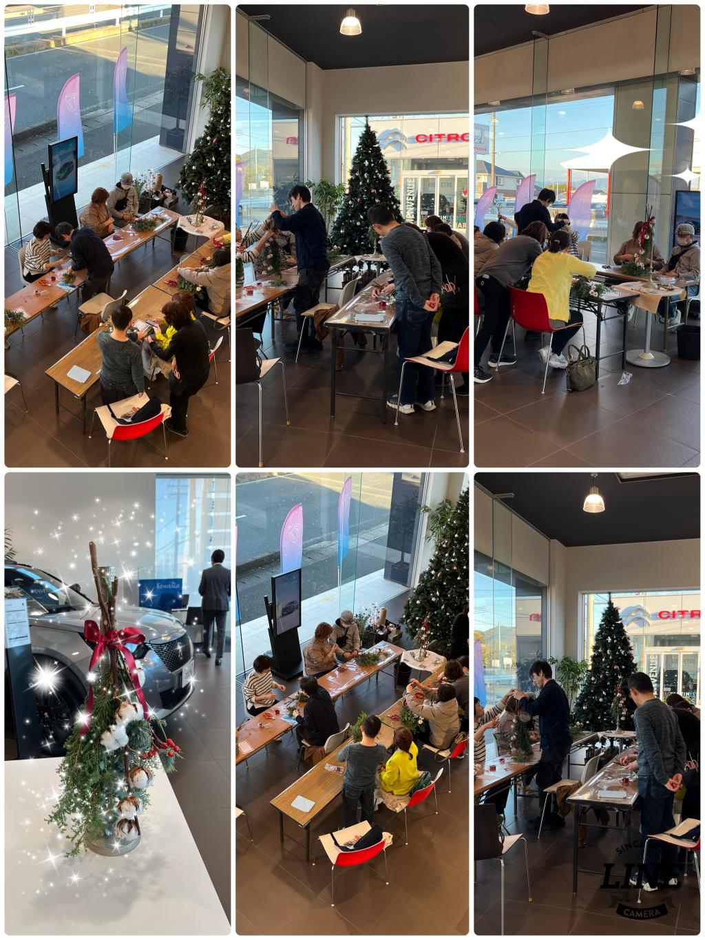 クリスマススワッグ作成教室🎄