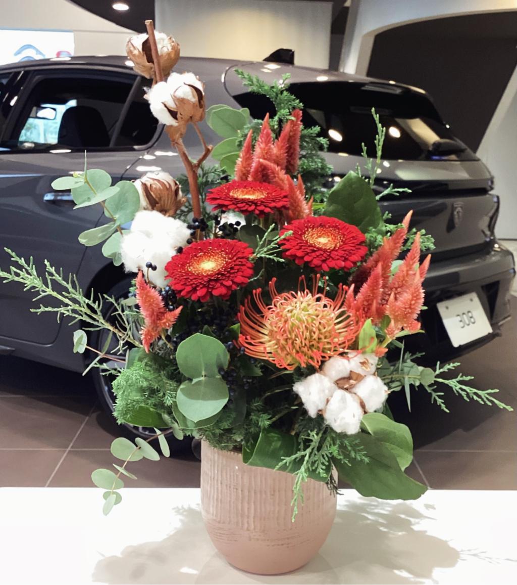ショールームのお花のご紹介