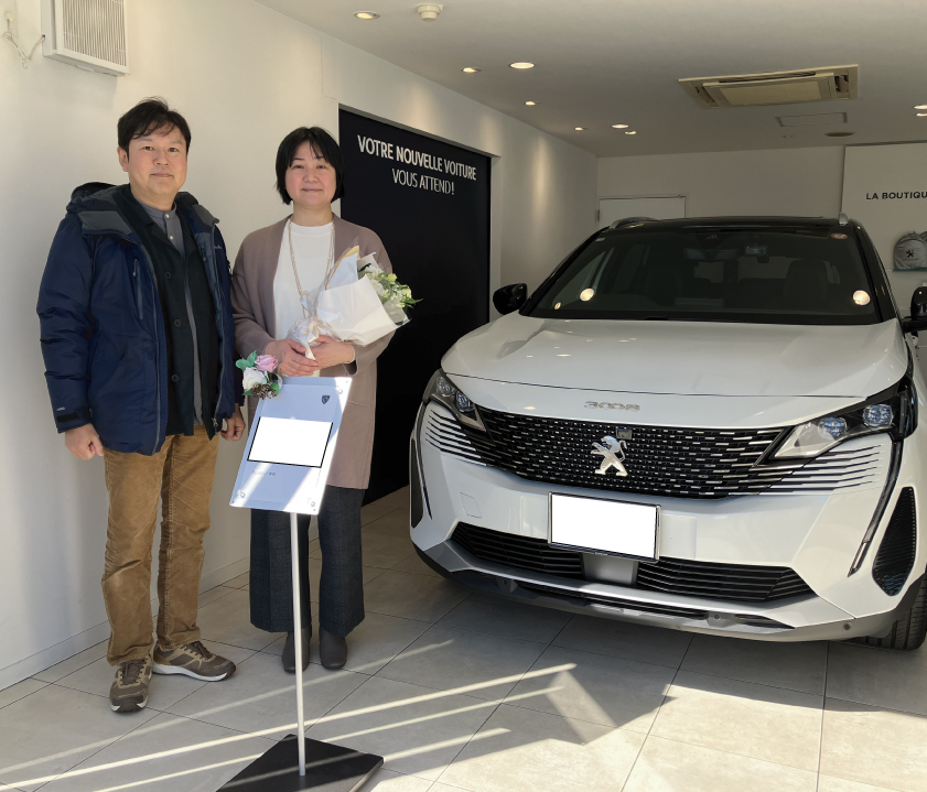 3008 GT HYBRID4納車式