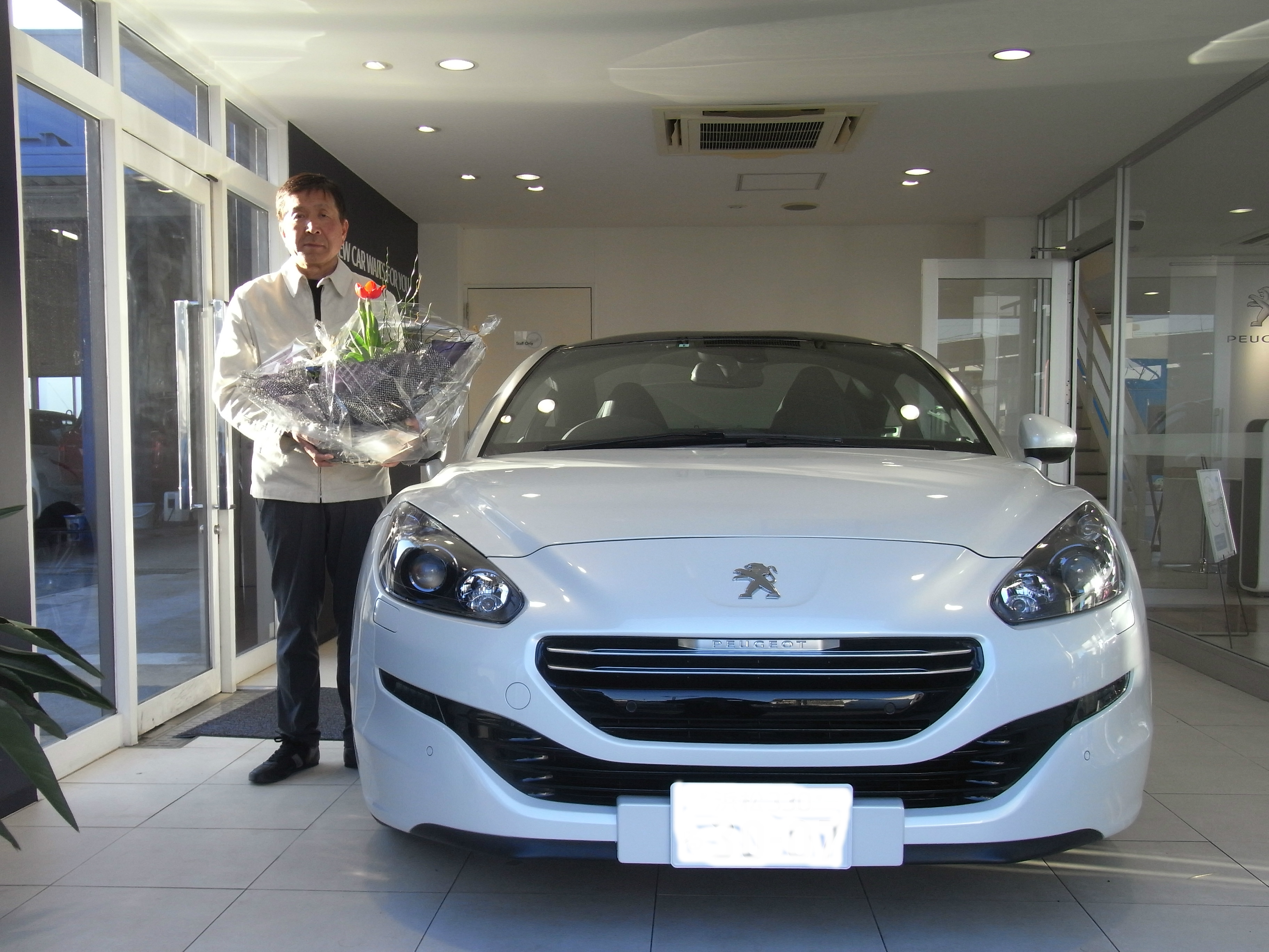 RCZ 納車式