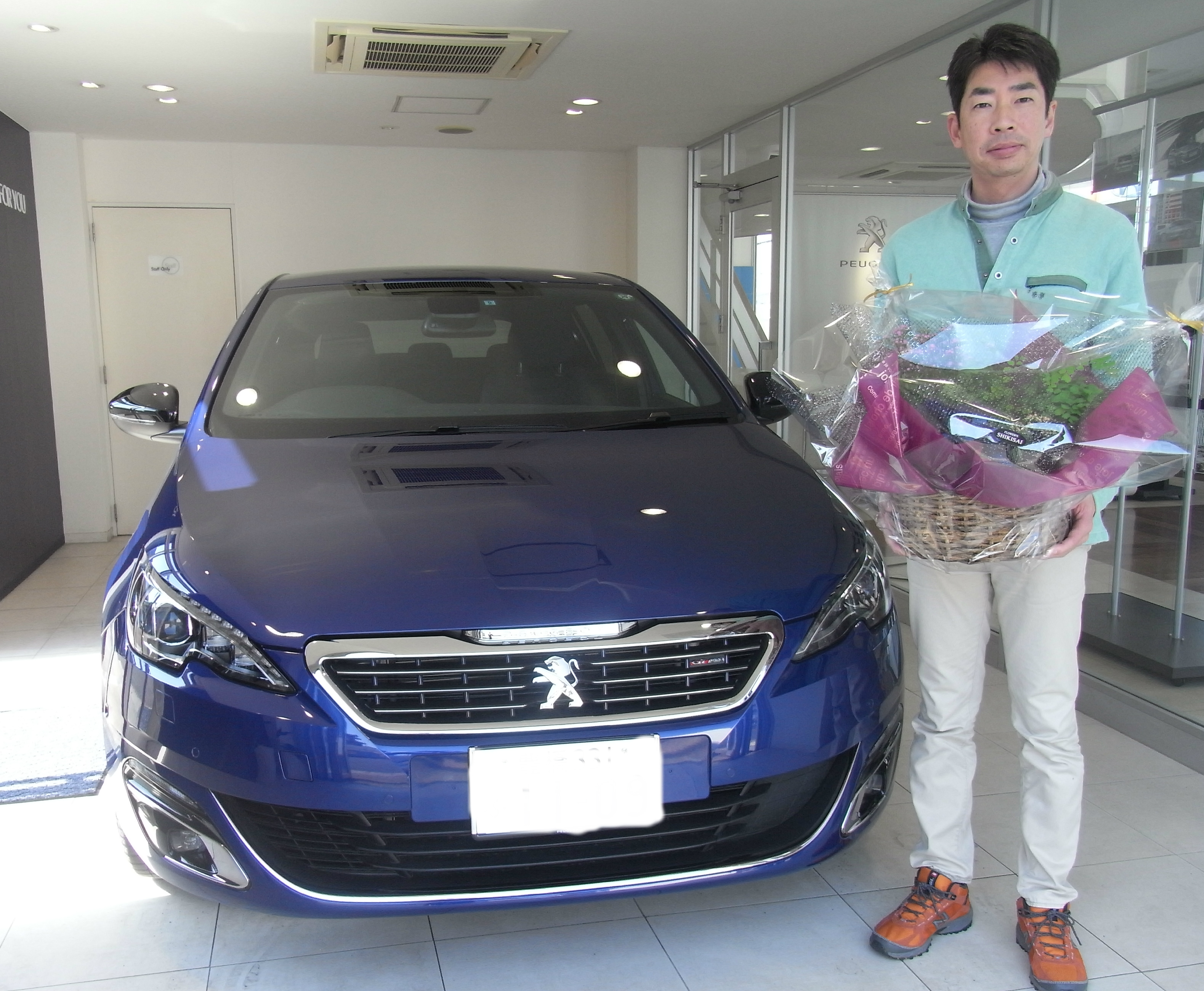 308 GT LINE 納車式