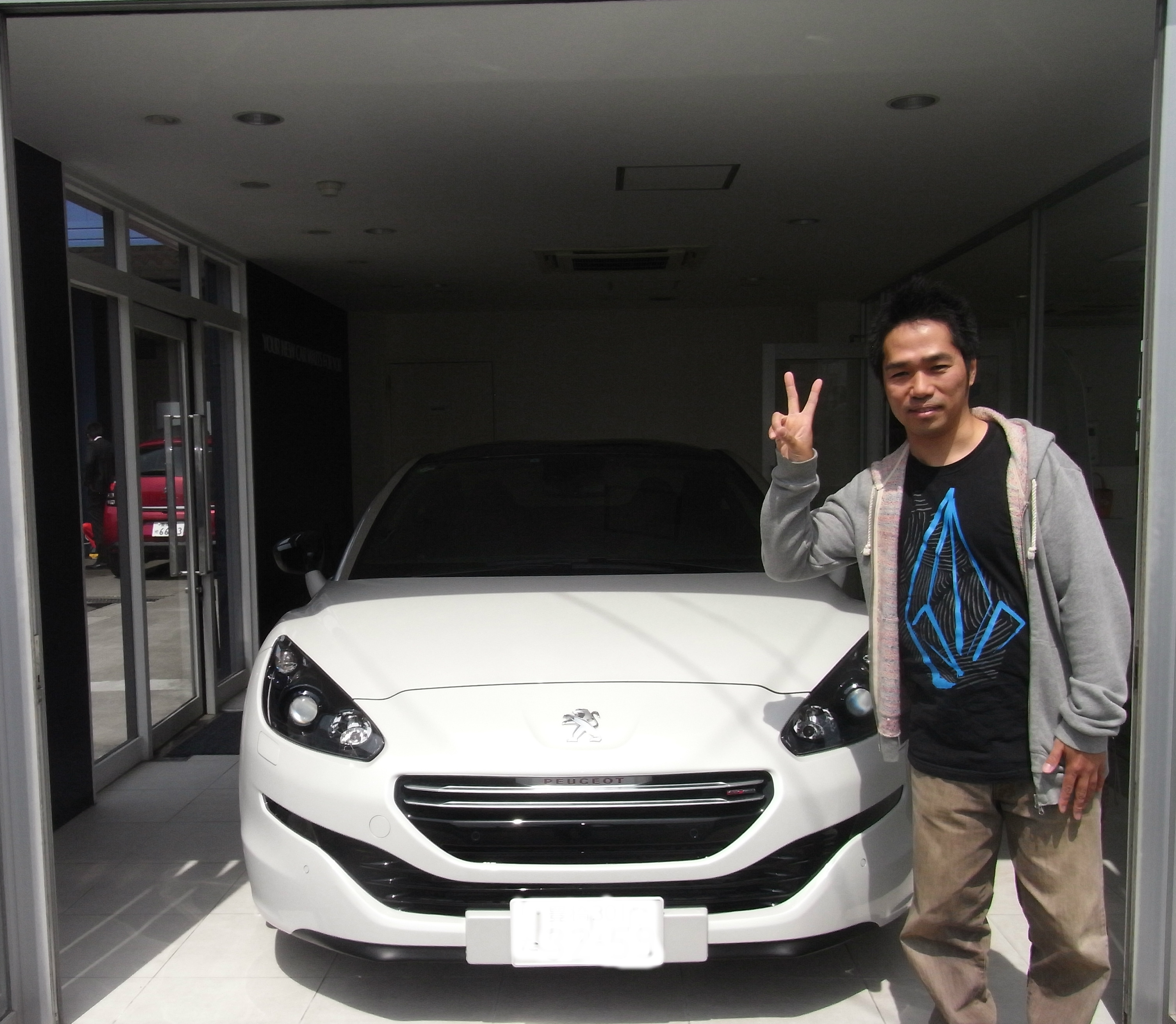 RCZ 左MT 納車式！