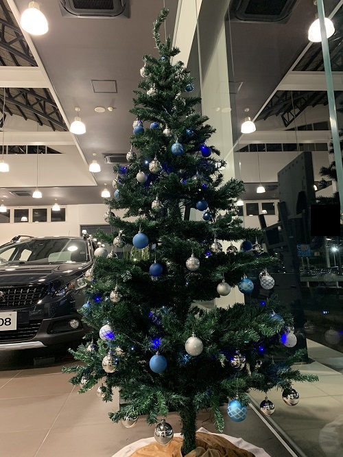 クリスマス気分を・・・